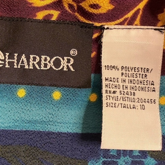 SAG Harbor one button blouse jacket size 10 - Picture 6 of 11